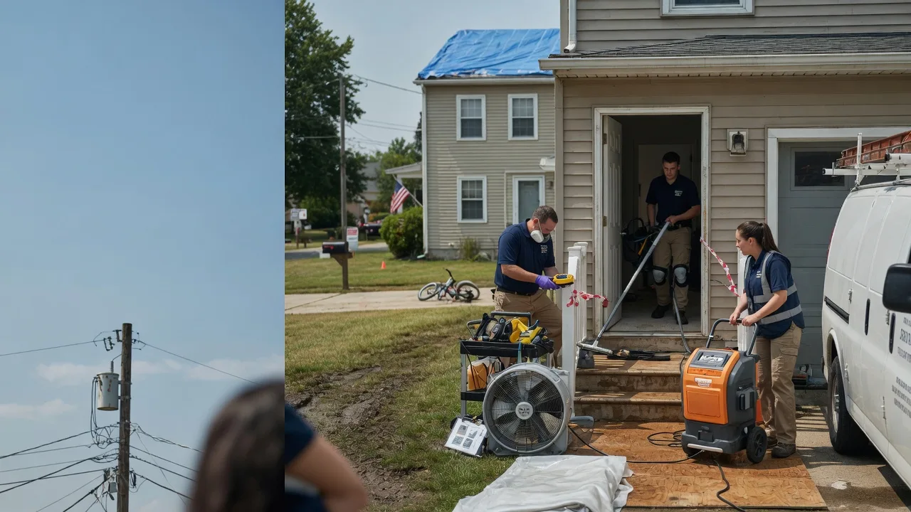 Water Damage Repair in Oak City, NC near me